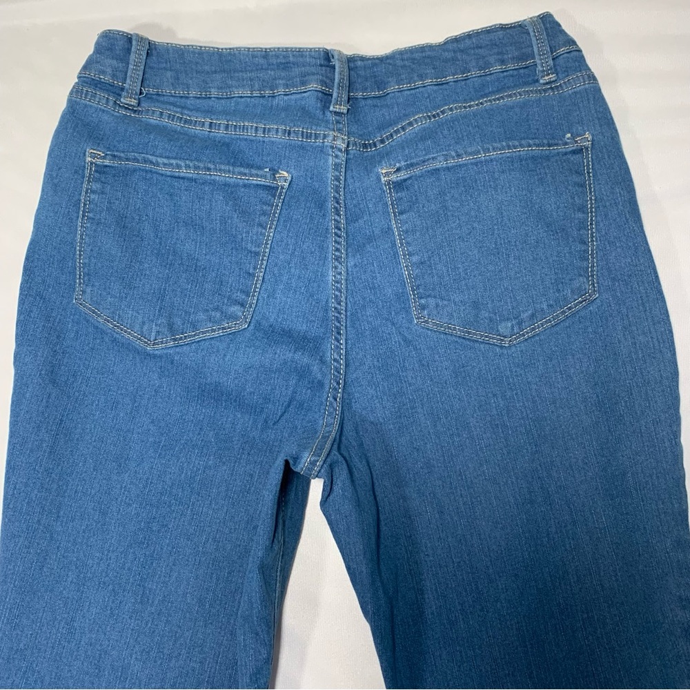 WOMENS SIZE 11 NO BOUNDARIES BLUE JEANS SKINNY STRETCH CASUAL COMFORT‎ - Picture 5 of 9